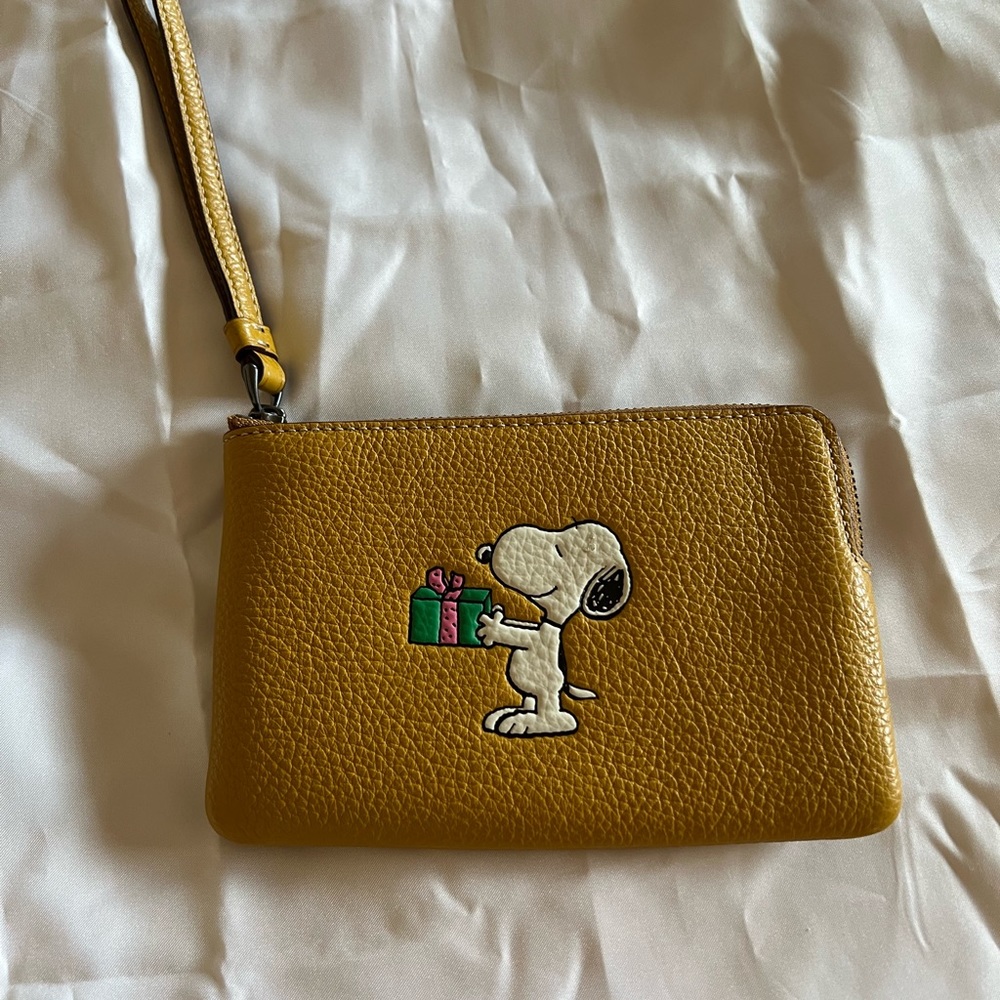 Coach corner zip